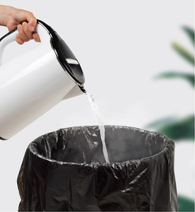 Sacs à déchets et à feuilles personnalisés en usine, vente directe, noirs, en PE épaissi, grande taille, sacs poubelles médicaux en plastique - Product Image 2