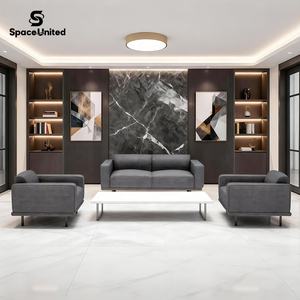 अंतरिक्ष-एकीकृत इतालवी शैली प्रीमियम फैब्रिक कार्यालय प्रतीक्षा क्षेत्र मॉड्यूलर दो सीटर सोफा - Product Image 1