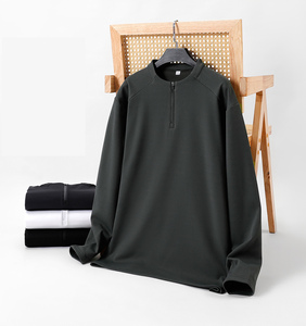 Sudaderas de Cuello Alto con Cierre de Cremallera para Hombre, al por Mayor, con Logotipo Personalizado, de Alta Calidad, Estilo Casual de Negocios, Elegantes, Directo de Fábrica - Product Image 2
