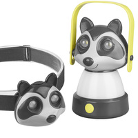 Lampes de poche de lampe frontale ultra lumineuses rechargeables en forme d'animal d'enfants d'enfants pour promotionnel