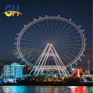 Manèges de <span class=keywords><strong>Parc</strong></span> d'Attractions, Équipement Touristique Extérieur, Grande Roue Géante de 88m à Vendre - Product Image 4