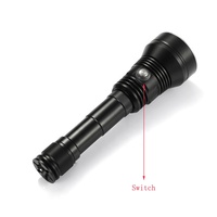 Lampe de plongée LED haute puissance XHP70.2, blanche, rechargeable, torche en alliage d'aluminium, batterie 26650, étanche IP68, RoHS