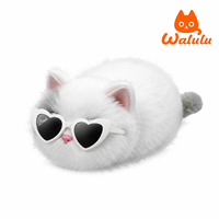 Jouet interactif intelligent pour enfants Walulu Plush, compagnon émotionnel AI mignon avec conversation vocale pour chats