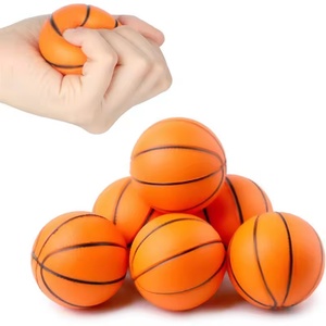 Round Shape Custom Logo Anti-Stress <b>Squishy</b> Ball Soft PU Foam Heart Football Shape Stress Relief Toys Ball - Product Image 2