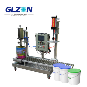 Machine de remplissage semi-automatique pneumatique de haute précision avec pompe à engrenages, pesage et filtration, 380V/220V, pour colle, peinture et revêtement - Product Image 3
