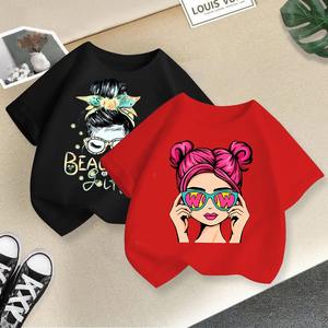 2025 <strong>Cheap</strong> Short Children Designer Casual Summer <strong>Clothes</strong> Fashion Cute Baby <strong>Toddler</strong> Boys <strong>Girls</strong> Kids Clothing T-shirt - Product Image 2