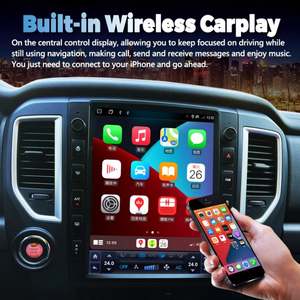 Pantalla Android Tesla de 13 Pulgadas para Nissan Titan 2016-2018, GPS, Carplay, Radio para Auto, Reproductor Multimedia, Video, Estéreo, Navegación, Unidad Principal - Product Image 2