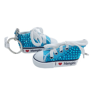 Chất lượng cao tùy chỉnh <span class=keywords><strong>Converse</strong></span> Keychain đa màu UV in vật liệu cao su - Product Image 3