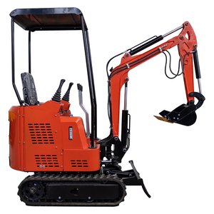 Oferta Especial: Mini Excavadora Económica China de 1.5 Toneladas con Cabina Cerrada/HT15/Hidráulica/Orugas/CE/Para Jardín y Granja - Product Image 1