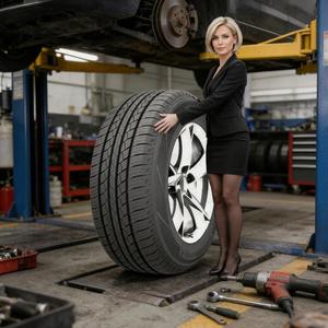 Neumático de Coche para Todo Clima 245/60R18 con Patrón de Banda de Rodadura para una Conducción Segura en Condiciones de Lluvia, Nieve y Carreteras Secas - Product Image 3