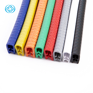 U Kanaal Pvc Bekleding Voor Metalen Glazen Houten Randen Kunststof Rand <span class=keywords><strong>Strip</strong></span> <span class=keywords><strong>Rubber</strong></span> Afdichting Afdichting Gieten En Snijden Service Inbegrepen - Product Image 1