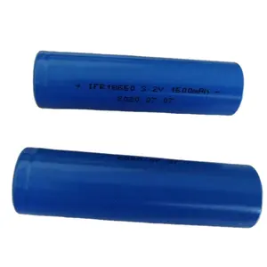 Rechargeable Battery LiFePO4 18650 3.2V 1500mAh Lithium ion Battery