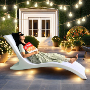 Sdraio da Spiaggia in Offerta, Lettino Prendisole per Esterni, Sdraio per Piscina e <span class=keywords><strong>Hotel</strong></span> - Product Image 5