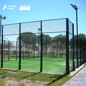 Pistas de Pádel Panorámicas de Venta Caliente 2026, Costo de Club, Seguridad, Pista de Tenis de Pádel al Aire Libre con Precio Económico - Product Image 5