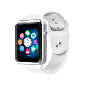 Lemfo-montre connectée v1, moniteur d'activité physique, smartwatch avec écran entièrement tactile, appareil avec caméra, fente TFT, pour IOS et Android