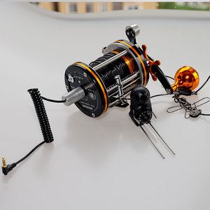 Buscador de peces subacuático HD portátil, pantalla de línea principal Visual con ancla, cuchillo de pesca, accesorios, juego completo de herramientas de plástico - Product Image 5