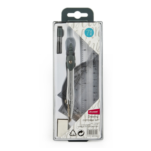 7 Chiếc La Bàn Và Thước Kẻ Vẽ Học Sinh Bằng Nhựa Giá Rẻ - Product Image 1