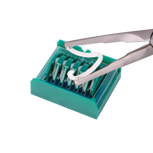 Klip buaya hemostatik polimer sekali pakai untuk prosedur bedah laparoskop manuran instrumen bedah - Product Image 4