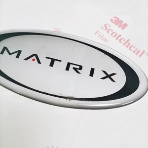 Biểu tượng tùy chỉnh in ấn Glossy resin 3D Epoxy Sticker 3D dập nổi Sticker Logo - Product Image 1