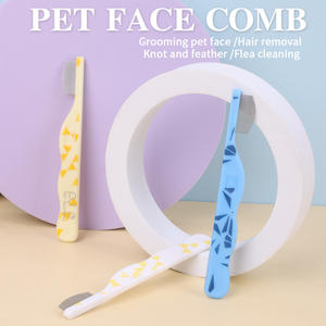 Peine para Mascotas con Cabeza Pequeña y Dientes Densos, para Limpiar la Cara de Gatos, Eliminar Manchas de Lágrimas, Peine para Eliminar Piojos - Product Image 2