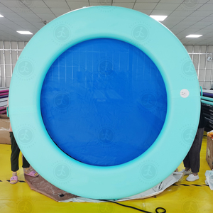 ที่นอนน้ำเป่าลมทรงกลมขนาด 8 ฟุต สำหรับพักผ่อนริมทะเล - Product Image 2