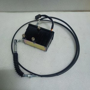 มอเตอร์ควบคุมเครื่องยนต์รถขุดฮุนได รุ่น 300-9S 21EN-32340 21EN-32220 - Product Image 1