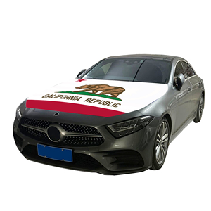 Funda para Capó de Coche de Alta Calidad Directo de Fábrica, Bandera de California de 120*150cm para Decoración del Motor - Product Image 3