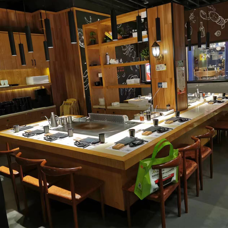 Japanese Hibachi Grill Teppanyaki Table