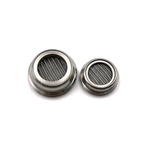 Disque filtrant fileté <span class=keywords><strong>en</strong></span> maille de fil d'<span class=keywords><strong>acier</strong></span> inoxydable Weikai personnalisé, 304/316, épaisseur 5,5 mm, trou diamanté, haute filtration - Product Image 1