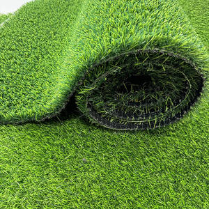 Clôture de chantier pour pelouse, plantes vertes artificielles de type mur, pelouse verte, extérieur - Product Image 3