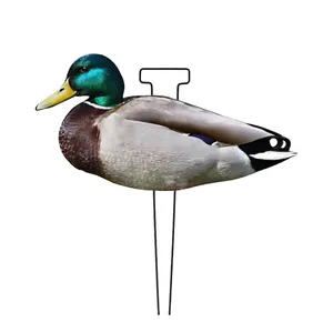 Sống động như thật unti-scratch Ánh sáng trọng lượng Silhouette mallard Drake & hen tái chế Silhouette decoys săn mồi