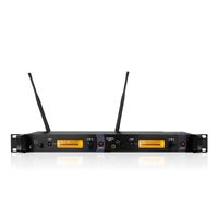 Système de monitoring intra-auriculaire sans fil UHF EM2, double canal, 1 émetteur, 2 récepteurs, IEM pour musiciens de scène, groupes, studio