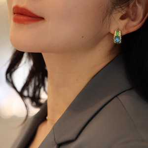 Juego de Pendientes Geométricos Exóticos para Mujer, Estilo Vintage, Accesorios para las Orejas de Uso Diario - Product Image 4