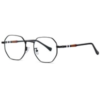 Montures de lunettes optiques tendance de haute qualité avec logo personnalisé Sunray, monture carrée en acétate et métal pour femmes et hommes