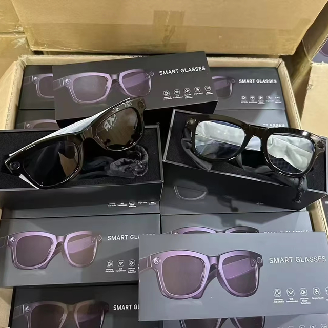 M01 Smart Glasses 5MP Camera Blue Tooth Video Voice Recording Wi-Fi AI Translation ENC Noise Cancelling Sports Sunglasses