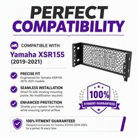 Protector de Radiador de Acero Inoxidable para Yamaha XSR155 2019-2021, Rejilla Protectora, Cubierta de Enfriador, Piezas de Modificación, Venta al por Mayor, MOQ 5