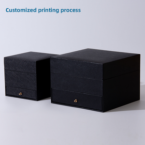 Tùy chỉnh thiết kế món quà sang trọng Valentine ngày quà tặng hoa thiệp chúc mừng trang sức LCD hiển thị màn hình video của bạn bao bì giấy hộp - Product Image 3