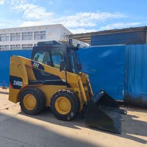 Minicargadora CAT 246D Usada en Buen Estado, Motor Potente, Larga Vida Útil, Bajas Horas de Trabajo, Funcionamiento Suave, Disponible en Stock - Product Image 5