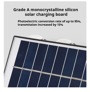 Lumière solaire de jardin paysagère 4/6/8 LED IP65 étanche blanc chaud lavage mural lumière décorative extérieure - Product Image 4