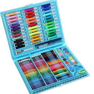 75 Kleurpotloden Schilderij Kleur Pennen Kinderen Art Diy Graffiti Crayon Briefpapier Cadeau Aquarel Pennen Pvc Voor Kinderen Set Cn; Zhe