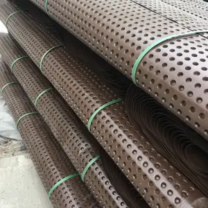 Extruder untuk Membuat T-lock HDPE Drainase Tahan Air Geomembran Polietilen Beton Liner Lembar Produksi Mesin Pabrik