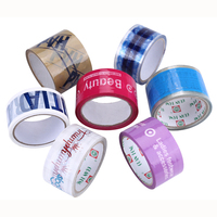 Machine d'impression flexographique d'étiquettes adhésives pour ruban BOPP, 3 couleurs, rouleau à rouleau, découpe automatique