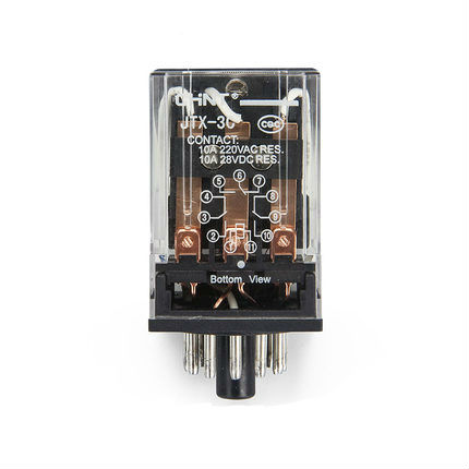 Миниатюрный электромагнитный реле 11 штыревой миниатюрный промежуточное реле 10a JTX-3C 24v 36v 12v