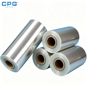 Rollo de Película Retráctil PETG de Grado Estándar, Alta Transparencia, Embalaje de Botellas de Alta Transparencia, Excelente Imprimibilidad, Proveedor OEM - Product Image 1