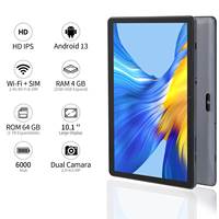 Tablet PC Android 13 de 10'' al Por Mayor, la Más Económica, con Pantalla IPS de 1280*800, 4GB de RAM, 64GB de ROM, Compatible con Llamadas 3G