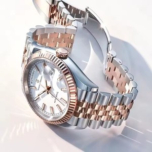 PAGANI DESIGN 2025 Nuovo <span class=keywords><strong>Orologio</strong></span> <span class=keywords><strong>Automatico</strong></span> di Lusso DD36 con Quadrante Smaltato Argento e <span class=keywords><strong>Oro</strong></span> per Uomo, Vetro Zaffiro AR, <span class=keywords><strong>Orologio</strong></span> Meccanico da Polso - Product Image 1
