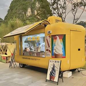 Remorque <span class=keywords><strong>de</strong></span> concession pour kebab avec rôtissoire verticale, <span class=keywords><strong>station</strong></span> <span class=keywords><strong>de</strong></span> découpe et espace <span class=keywords><strong>de</strong></span> préparation <span class=keywords><strong>de</strong></span> légumes frais pour la vente <span class=keywords><strong>de</strong></span> nourriture <span class=keywords><strong>de</strong></span> rue - Product Image 2