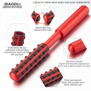 Rolo de massagem facial para a saúde e a beleza, bastão antirrugas, diluidor de sangue, para oferecer, rolo de germânio preto - Product Image 3