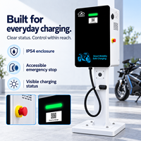 Chargeur DC à une seule prise YUNKU 20 kW avec code QR pour le partage et la location de motos électriques - Fabriqué en Chine