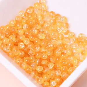 Nouvelles perles rondes en verre glacé artisanal <span class=keywords><strong>de</strong></span> 10 mm, trois couleurs, effet craquelé, pour la fabrication <span class=keywords><strong>de</strong></span> bijoux DIY, bracelets, accessoires, colliers - Product Image 4